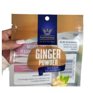 Custom Printed Sachet Laminated 3 Side Seal Plastic Bags Spice Seasoning Sachet