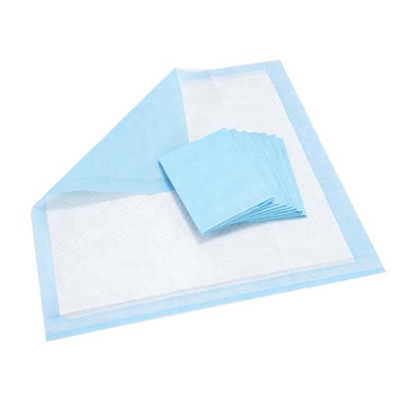Buy PE Backsheet Bed Protector Pads Disposable Fluff Pulp at wholesale prices
