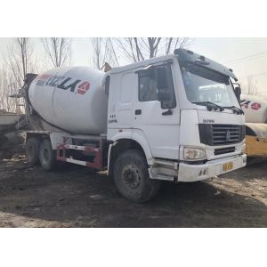 14CBM Concrete Mixing Lorry Sinotruck 3 Axles With SAE Certification