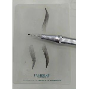 White Permanent Makeup Practice Skin For Eyebrows / Lips / Eyeliner