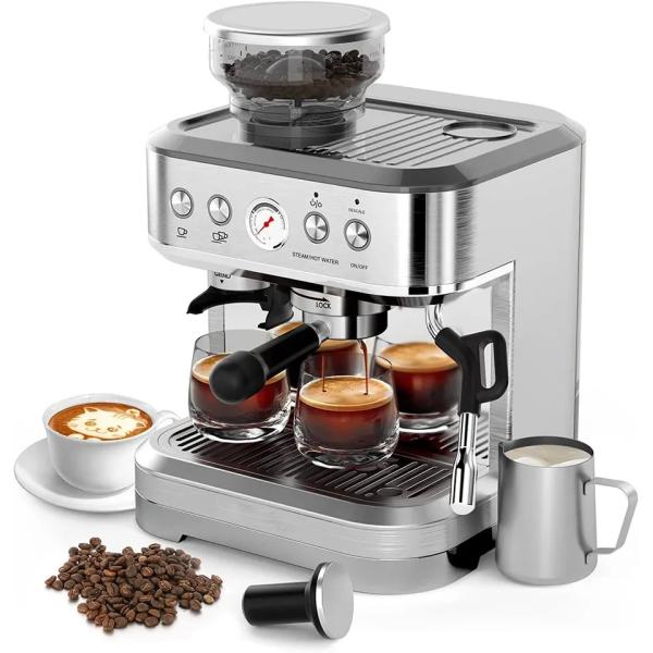 Buy 20 Bar Italian Espresso Smart Coffee Machine Automatic With Milk at wholesale prices