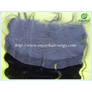 new13x6''lace frontal brazilian virgin hair ,natural color body wave 10''-24''L