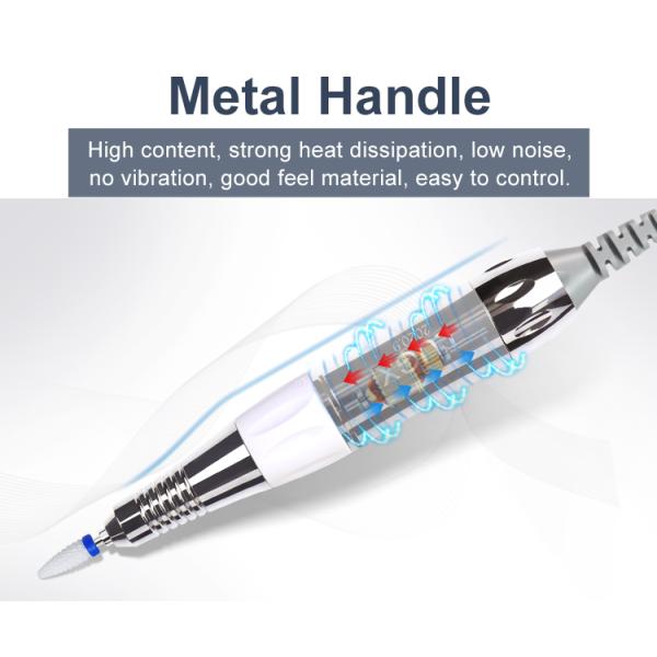 L'UGX 30000 rpm portable cordless crazy electric nail drill