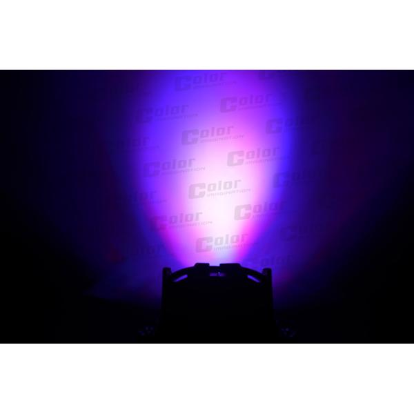 Color mixing 3Watt LED Par Can Lights for clubs low power consumption