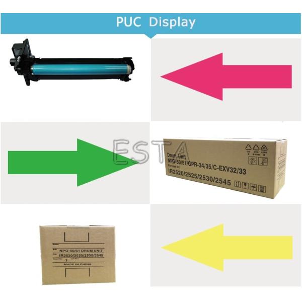 EXV 32/33 / IR 2525 / IR 2535 Universal Photoconductor Unit , Organic Photoconductor Drum