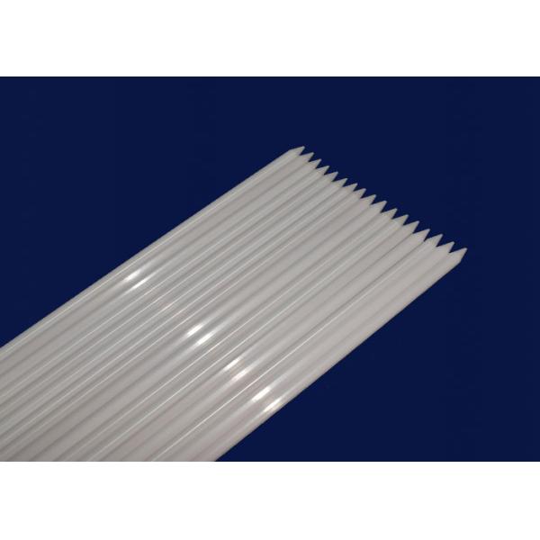 Alumina / Zirconia Machinable Ceramic Rod Ceramic Pipe High Temperature