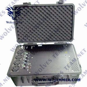 Manpack Portable Military Signal Jammer Programmable DDS Jammer
