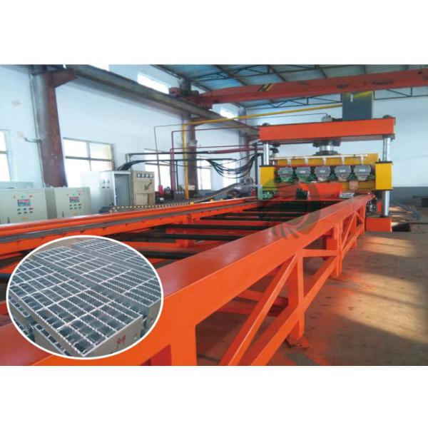 Buy Big Type Full Automatic Grating Wire Mesh Fencing Machine / Production Line at wholesale prices