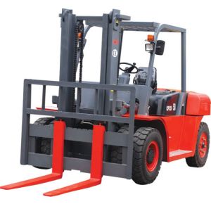 2200r/Min 10t Logistics Machinery 4 Wheel Electric Forklift