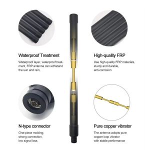 Stable Performance 2.4 Ghz Outdoor Antenna Long Drone Jammer Antenna For Uav