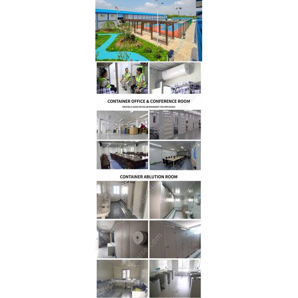 Remote Locations Prefab Camp Fireproof Portable Modular Homes