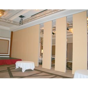 China Melamine Finish Wood Partition Panels / Aluminum Room Dividers on sale