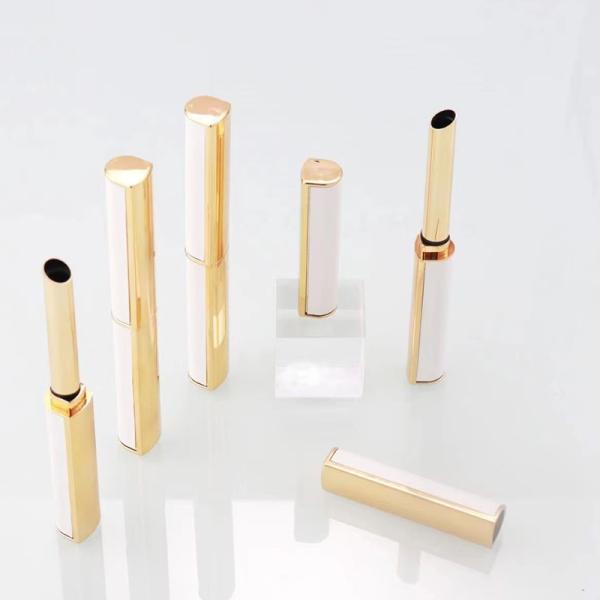 Long-Lasting Clear Rubber Seal Screw Closure Plastic Lip Balm Tube for Cosmetic Container Packaging