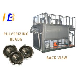 Codonopsis Root / Pilosula Herbal Powder Making Machine Integrated Cooling