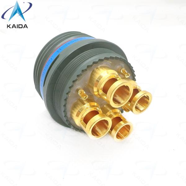 6 Contact Olive Green Cadmium Plug for Exceptional Durability and Reliability.D38999 Series Epoxy Potting.D38999/26WJ28SB-H.Solder Power Contacts