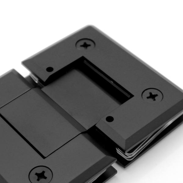 180 Degree Alloy Glass to Glass Bathroom Shower Hinge for 8-12mm Glass Modern Design Style