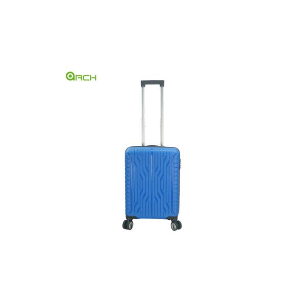 Buy PP Hard Travel Trolley Case with Dual Spinner Wheels at wholesale prices