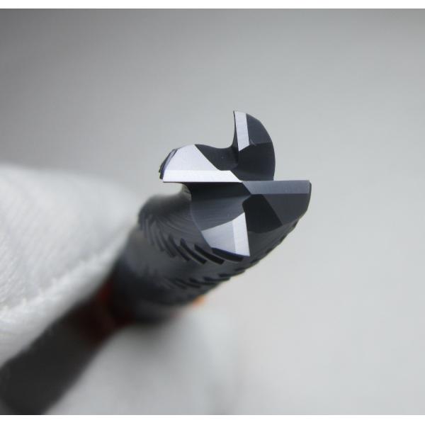 Solid Carbide Roughing End Mill 3/4Flute Lathe Cutting Tools Black Coating