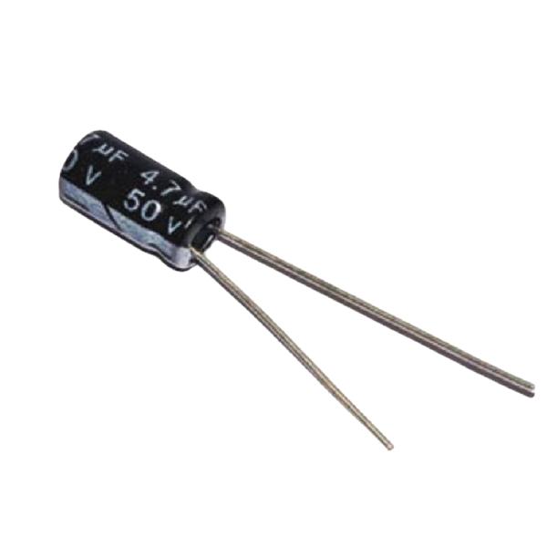 original 50V/4.7UF 5*11mm 25V/2200uF 13*21mm Aluminum electrolytic capacitor