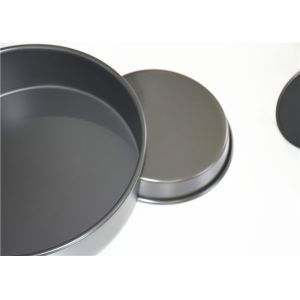 China Smooth Surface Aluminium Pizza Pan Baking Tray Easy To Clean Rust Resistant on sale