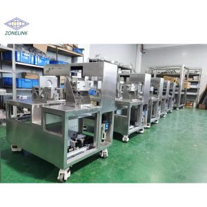 Multifunctional semi-automatic aluminium filling and automatic plastic tube