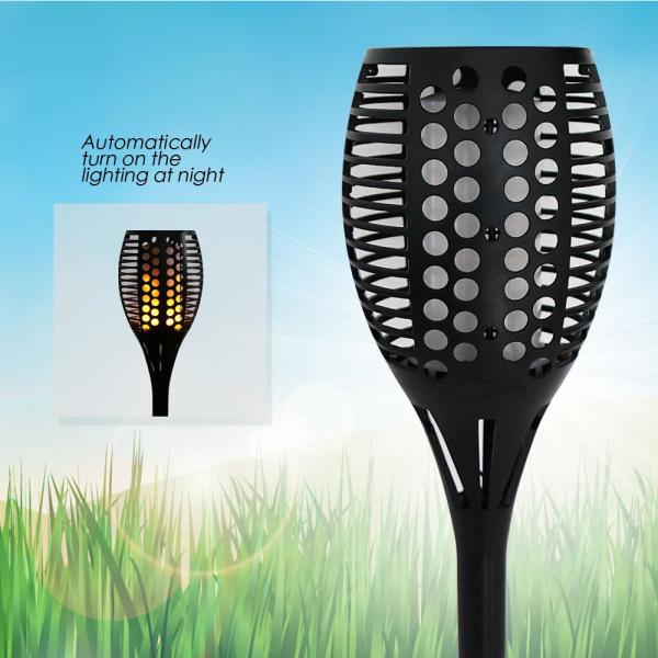 Solar Path Torches Outdoor LED Light 96PCS For Garden / Pathways / Yard