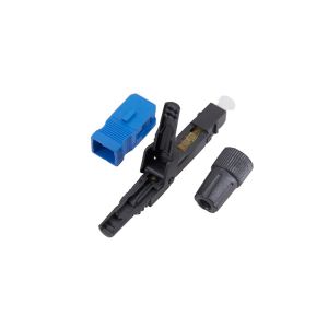 SC FTTH Fiber Optic Fast Connector Apc 3x2mm Drop Cable