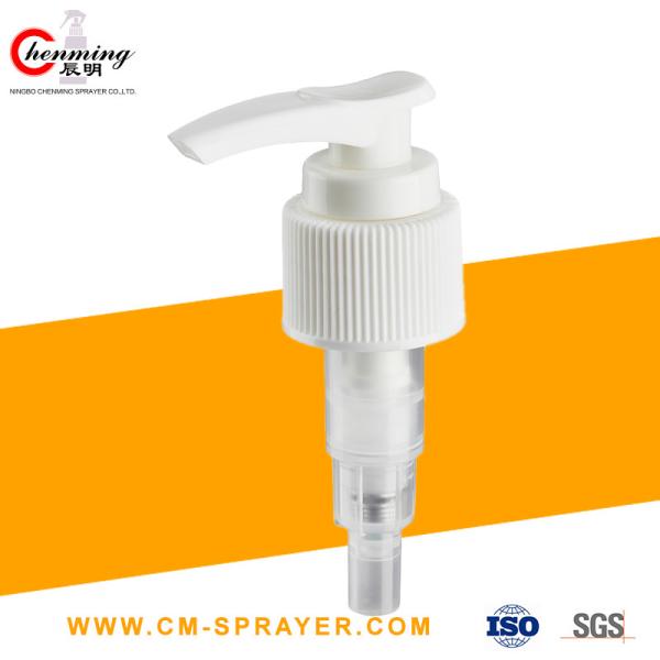 Buy 28mm 24mm Glossy Silver Lotion Dispenser Pump Plastic Soap Dispenser Pump Lid at wholesale prices