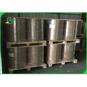 Quality Disposable Food Grade Paper Roll Brown Color For Take Out Food Packing for sale