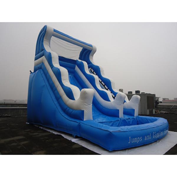 Outdoor Inflatable Amusement Slide Pool For Kids CE Certificate Waterproof Slide