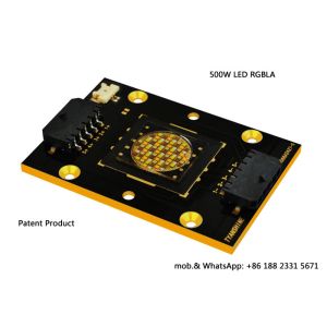 Stage Lighting 500W LED Module RGBLA Multicolor Profile LED Engine