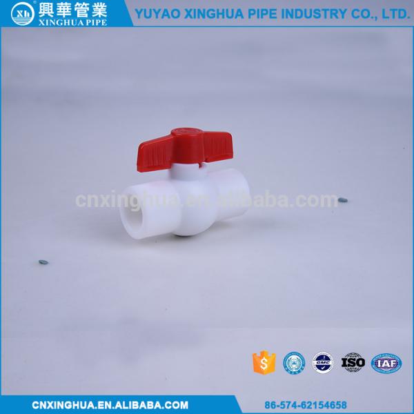 Buy Light Weight PPR Ball Valve , Pvc Pipe Fittings Convenient Installation at wholesale prices