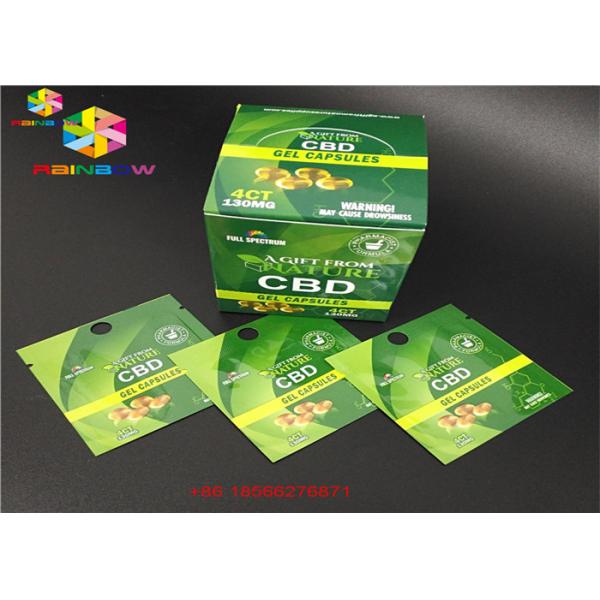 Buy Child Proof Zipper Aluminum Foil Stand Up Pouch CBD/ Cartridge Packingfor Sugar Powder at wholesale prices