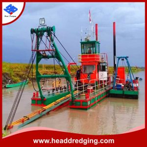 Sand Dredging Cutter Suction Dredger Depth 20m For Sea