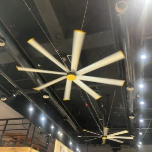 Controller HVLS Industrial Air Circulators With ≤38db Low Noise Level