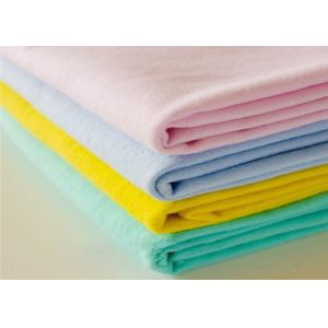 150-200g/M2 100% Cotton Flannel Fabric Floral For Baby Cloth Skin Friendly