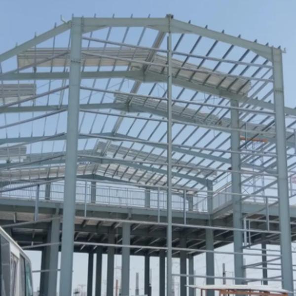 Buy Commercial Prefabricated Steel Building Structure Metal Shed Warehouse Prefabricated at wholesale prices