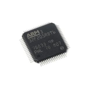 China Microcontroller MCU STM32F205RBT6 64-LQFP Microcontroller IC Surface Mount on sale