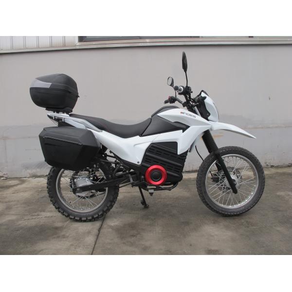 Buy Mechanical Start Spoke Wheel 72V Electric Motorcycle at wholesale prices