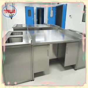 China 1500*750*900MM Stainless Steel Lab Bench With Bolt Connection on sale