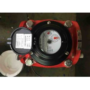 China DN100 Remote Reading Hot Woltman Water Meter , Positive Displacement Heat Flow Meter on sale