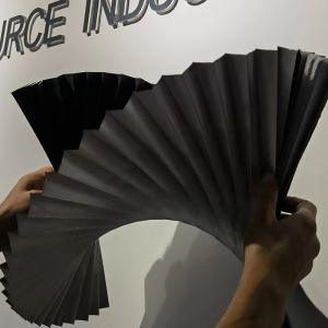 Upper Open Moisture-Resistant Pleated Blinds Fabric for Damp Environments