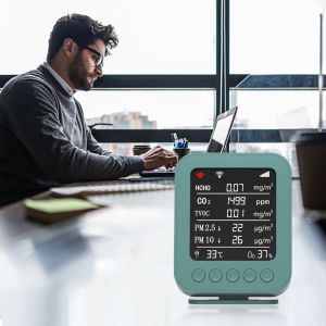 128MB Home smart IAQ Monitoring Equipment Sensor Realtime Monitoring & Data