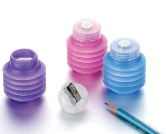 Buy triangle Pencil Sharpener with container plastic pencil sharpener at wholesale prices