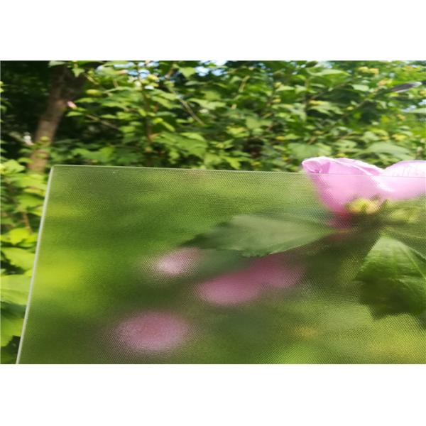 Buy Mistlite Patterned Tempered Glass , Ultra Clear Low Iron Toughened Glass at wholesale prices