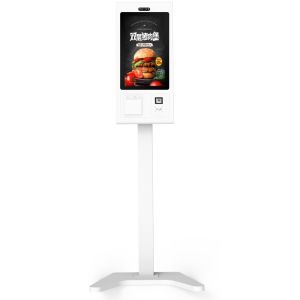 Built-in Printer Self Service Payment Kiosk for Supermarket Ordering and SDK