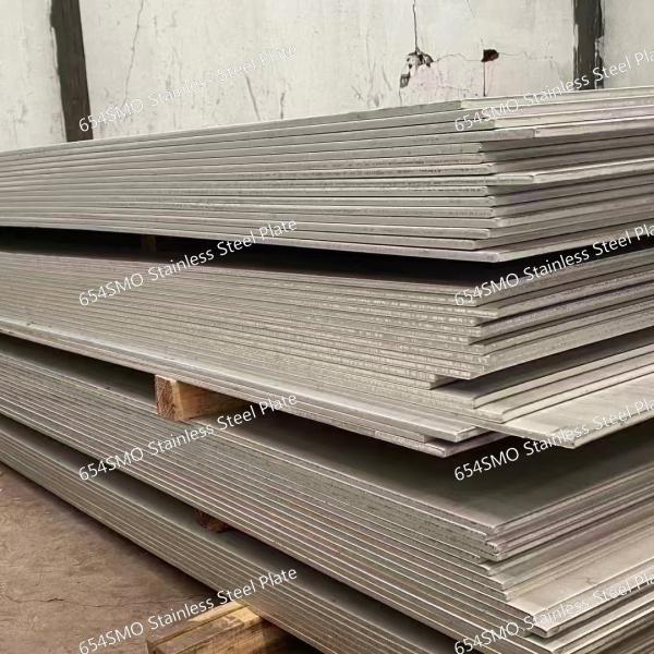 654SMO Stainless Steel Plate UNS S32654 1.4652 SS Plate Thickness 1.0 80.0mm Width 1500mm 1800mm 2000mm