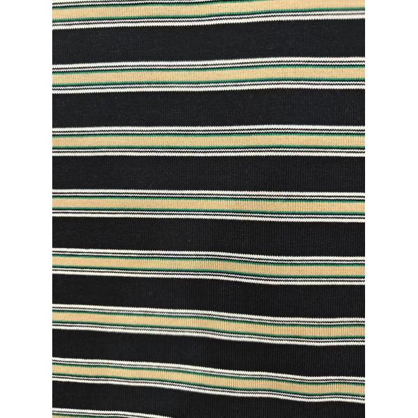 Anti-Pilling And Breathable And Soft Cotton ​Striped Material Fabric For T-Shirt