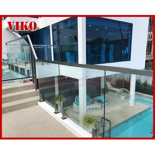 Glass Spigot For Glass Railing VH112SB Cap Handrail Glass Spigot Tempered glass