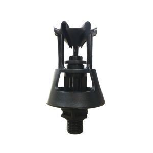 High Angle Mini Plastic Wobbler Sprinkler Head With 1/2 M NPT Thread Connection